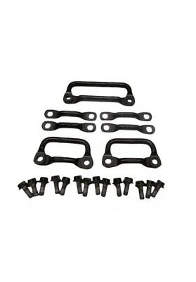 99-06 Genuino GM Completo Tercera Fila Soporte Golpeador y Juego de Pernos Negro OEM Foto 1 de 4