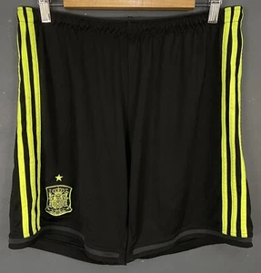 ADIDAS MEN'S SPAIN NATIONAL ESPANA 2013/2014 AWAY SHORTS FOOTBALL SOCCER SIZE L - Picture 1 of 8