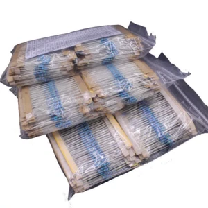 1% Tolerance Resistor Assortment – 1280pcs 1Ω-10MΩ, 1/4W,Bulk Discount Available - Picture 1 of 5