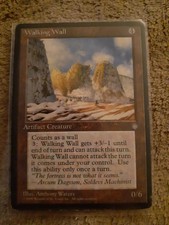 Walking Wall Ice Age MTG 1995