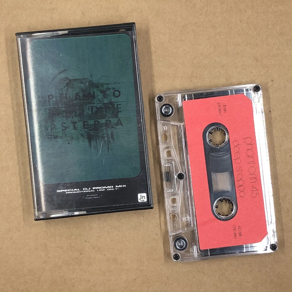 PHANTOM 45 Cassette Tape 90s Drum n Bass DEEP STEPPA UNDERGROUND SOLE UNLIMITED - Image 1 of 4