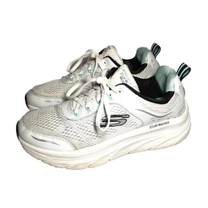 SKECHERS D'LUX Walker-Infinite Motion White Shoes 149023 Womens Size 8 Sneakers - Picture 1 of 13