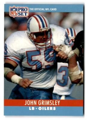 1990 Pro Set #120 John Grimsley - Image 1 of 2