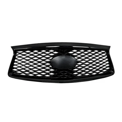 Parachoques delantero parrilla superior negro brillante para Infiniti QX60 2016-2019 2020 Foto 1 de 4
