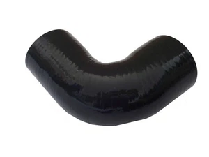 90 Degree ID2-1/2" to 3" 64-76mm Silicone Elbow Reducer Intercooler Coupler Hose - Picture 1 of 4