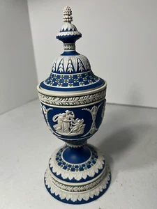 Wedgwood Tri-Color Jasper Diceware Masterpiece Collection - Athena Vase/Urn #52 - Picture 1 of 21