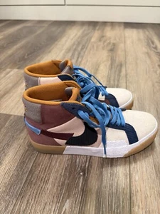 Retro Nike SB ZOOM AIR Size 6.5 High top Preppy - Picture 1 of 8