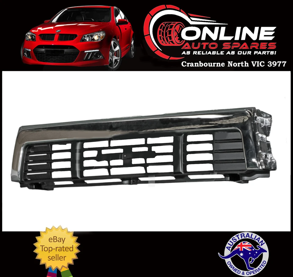 Front Grille NEW fit Toyota Hilux 88-91 Surf /4 Runner Chrome / Black grill - Image 1 of 1