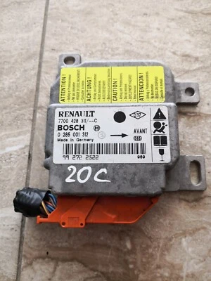 Renault Clio 1999/Crash Sensor Control unit module/0285001312/7700428311C Foto 1 de 4