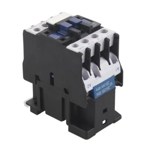 Contactor de CA de alimentación 1NO CA 220V 50/60Hz relé de motor de bobina 32A 3 fases-PoI1 - Imagen 1 de 8