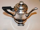 TRES BELLE CAFETIERE  METAL ARGENTE - CHRISTOFLE - MARINE NATIONALE OFFICIER  #2