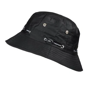 Toutacoo, Adjustable Summer Bucket Hat - Unisex Black - Picture 1 of 5