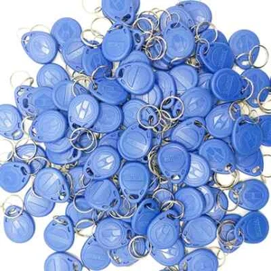 100pcs RFID, Tag 125KHz Scheda RFID di Prossimità Portachiavi Controllo Accesso S... - Foto 1 di 6
