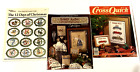 Vintage Lot of 3 Cross Stitch Magazines/Books Christmas Patterns Stitch crafting