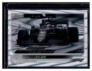 2022 Topps Chrome F1 #180 Charles Leclerc Ray Wave - Picture 1 of 2