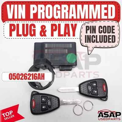 📮 VIN IMOBILIZADOR PLUG & PLAY PROGRAMADO JEEP COMPASS PATRIOT 05026216AJ 📮 - Imagem 1 de 4