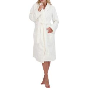 PJ Salvage Women's Cable Knit Mid-Length Belted Plush Robe