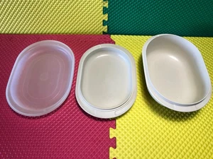 Tupperware Ultra 21 Microondas Ovalado 3 Qt Cazuela y 1 Qt Tapa con Tapa - Imagen 1 de 17