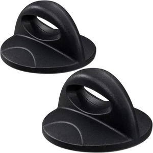 2 Pack Universal Pot Lid Handle Replacement 3 Inch 2 PCS, Black 3 2 PCS - Picture 1 of 7