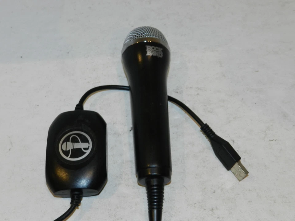 Logitech Rock Band Micrófono USB con Cable (A-0234A) Para Xbox 360 PS2 PS3 Wii Micrófono Foto 1 de 2