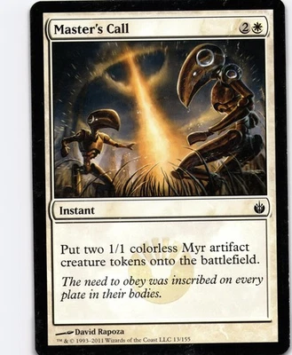 Master's Call C Mirrodin Besieged 13 MBS - Image 1 of 2