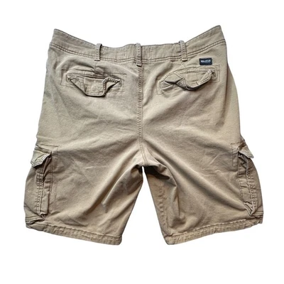 Hollister Mens Cargo Shorts Size 36 Tan Epic Flex Cotton Blend Casual Outdoor - Image 1 of 4