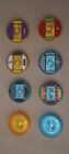 Lego Lot Of 8!Dimension Character Tags; Bases Only; Each Is Different