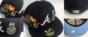NEW ERA $60 men's 5950 fitted MLB Hat 4 times world series champions size 7 3/8 - Picture 1 of 3