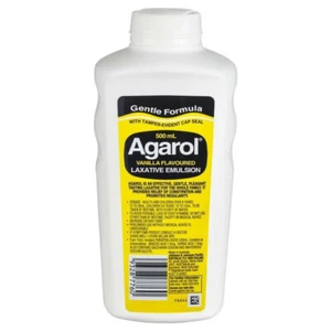 Agarol Vanilla Laxative Liquid 500mL - Picture 1 of 1