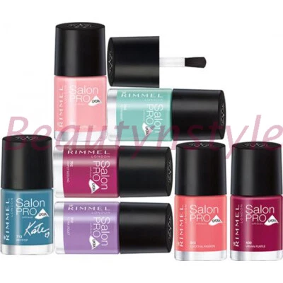 Rimmel London Salon Pro Lycra Nail Polish - Choose Your Shade