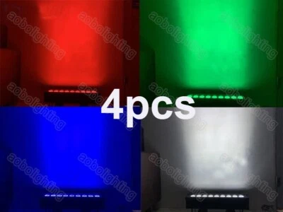 4x19'' 9*10W Outdoor IP65 stage lights event lighting RGBW LED Pixel Wall Washer - Image 1 of 4
