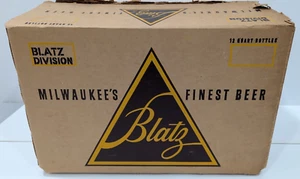 Vintage Blatz Division Bier Karton Kiste Box Milwaukee Wisconsin - Bild 1 von 8