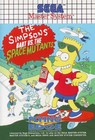 ## Sega Maître Système - The Simpsons : Barbe Vs. Space Mutants / Ms Jeu ##