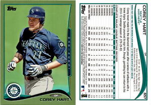 Corey Hart 2014 Topps Green Baseball Card 657  Seattle Mariners