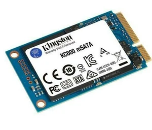 Kingston KC600 mSATA 256GB 512GB 1TB SATA III 3D TLC SKC600 Internal SSD Lot - Picture 1 of 5