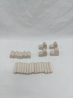 Piezas de repuesto de madera blanca de los colonos de Catán Foto 1 de 4