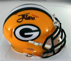 Packers Quarterback JORDAN LOVE Signed Riddell Speed Mini Helmet AUTO - BAS - Picture 1 of 1