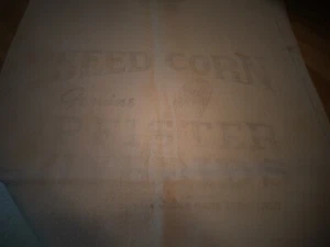 SEMILLA DE MAÍZ DE TELA GENUINA HÍBRIDOS PFISTER ILLINOIS HÍBRIDOS CULTIVADORES DE MAÍZ DE COLECCIÓN - Imagen 1 de 17