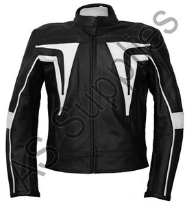 BLACKBIRD Leather Motorcycle Jacket - neXus Biker Collection