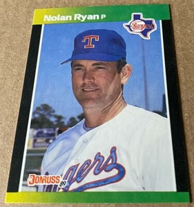 NOLAN RYAN HOF 1989 DONRUSS Karte #55 NM-MT Zustand - Bild 1 von 2