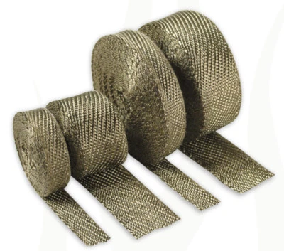 DEI Titanium Lava Rock Exhaust Manifold Heat Insulating Thermal Protective Wrap - Image 1 of 3
