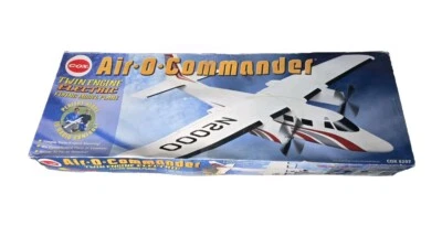 Cox Air-O-Commander Twin Engine Electric R/C Model Airplane # 8207 RTF New NOS - Image 1 of 4