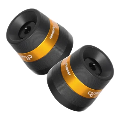 COPPIA CONTRAPPESI BILANCIERI MANUBRIO ORO YAMAHA TMAX T-MAX 530 560 2012-2021 - Immagine 1 di 4