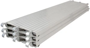 Scaffolding Platform Work Plank 7 ft. x 19 in. Lightweight Aluminum (Set of 3) - Picture 1 of 12