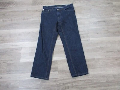 Pantalones de mezclilla Brax para hombre 33X34* azul Cooper clásico lavado oscuro calce regular Foto 1 de 4