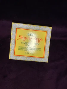 Avon SKIP A ROPE Figurine SWEET HONESTY COLOGNE decanter W free shipping - Picture 1 of 5
