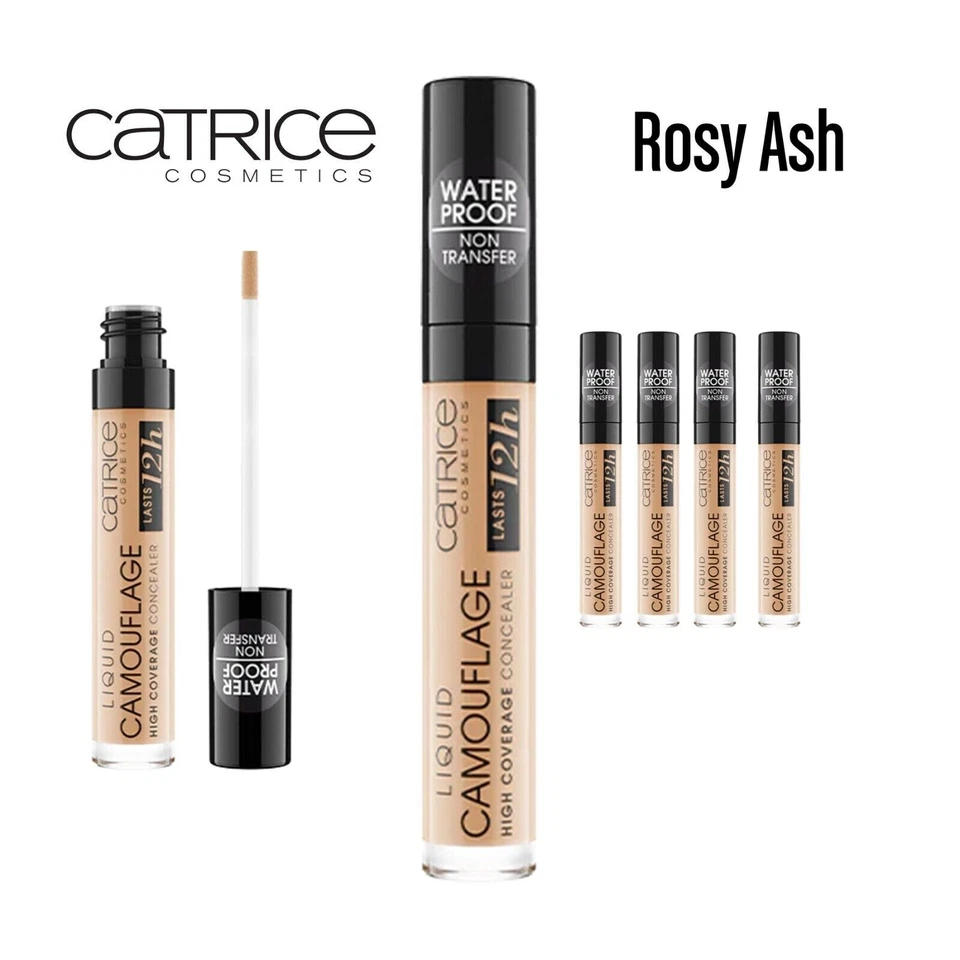 2 Catrice Liquid Camouflage Ultra Long Lasting High Coverage Concealer Rosy Ash - Image 1 of 4
