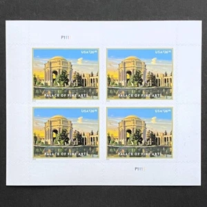 USA 2022 Stamps MNH Palace of Fine Arts Block Sheet of 4 x $26.95 United States - Picture 1 of 4