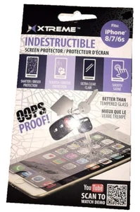 NIP Xtreme Indestructible Screen Protector Fits iPhone 8/7/6s - Photo 1 sur 1