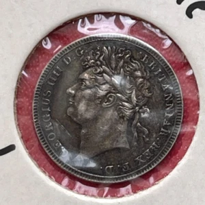 Großbritannien. Schöne 3 Pence Münze George IV, maundy coinage 1825 - Bild 1 von 2
